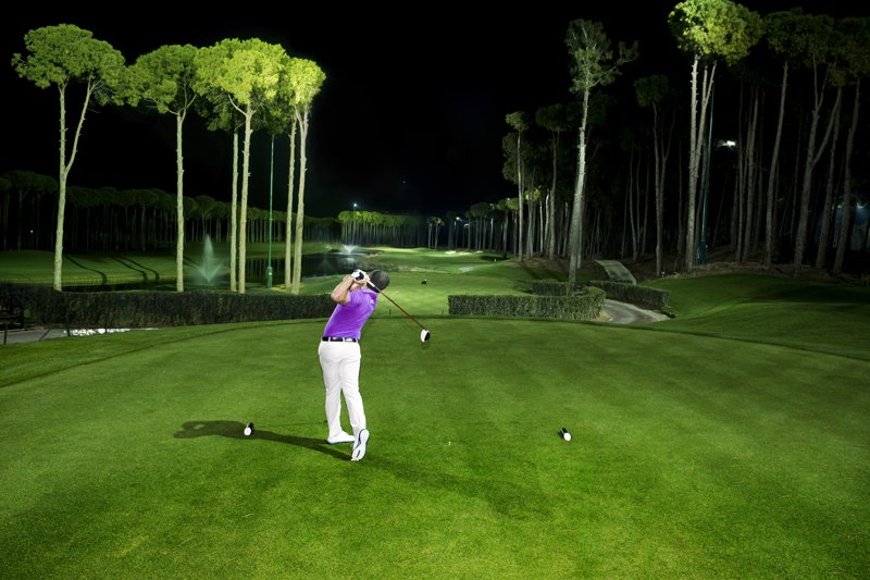 Night Golf at Carya Golf Club Turkey